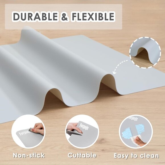 36.2" x 24" Extra Large Silicone Mat for Epoxy Resin, Nonstick Silicon Mats for - Picture 9 of 9